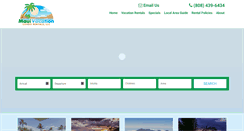 Desktop Screenshot of mauivacationcondorentals.com